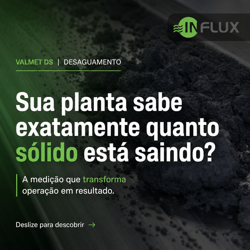 Valmet DS — apresentação de medição online de sólidos secos